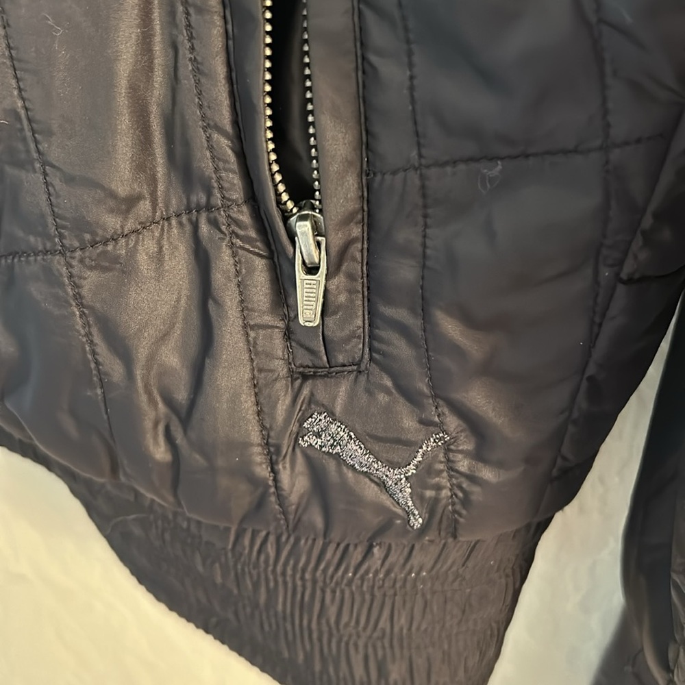 Authentic scuderia Ferrari black racer jacket puma women’s med - Picture 7 of 14